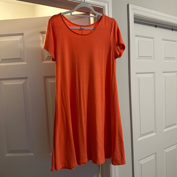 Coral Old Navy T Shirt Dress - Picture 1 of 15
